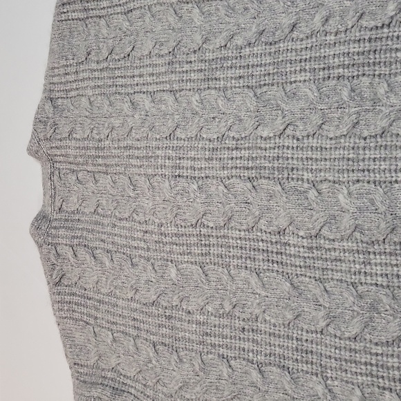 Jenni Kanye Slouchy Women's Cabled Cardigan Size Large - Picture 8 of 16